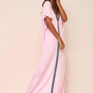 Pitusa Pima Abaya in Pink Standard Size